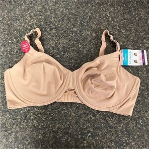 12/9  nwt vanity fair beige underwire bra 42D style # 76571